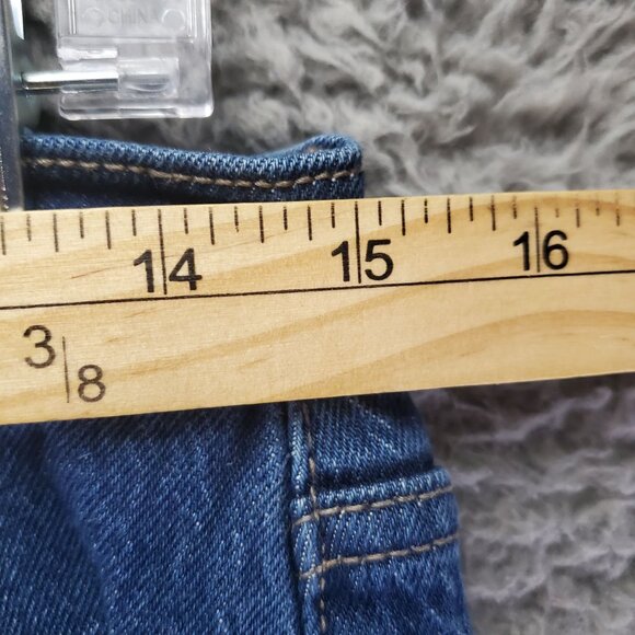 Universal Thread Jeans Womens 10R Blue High Rise Flare Cotton Blend Denim - Picture 6 of 11